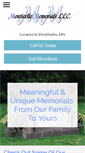 Mobile Screenshot of monticellomemorials.com